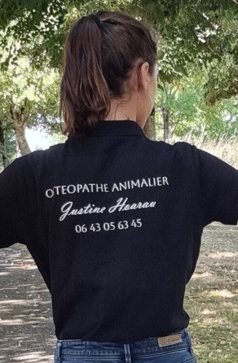 Justine Hoarau - ostéopathe animalier lot et garonne et dordogne